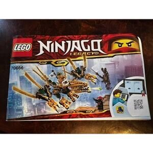 LEGO 70666 NINJAGO Instruction Manual ONLY Legacy Golden Dragon
